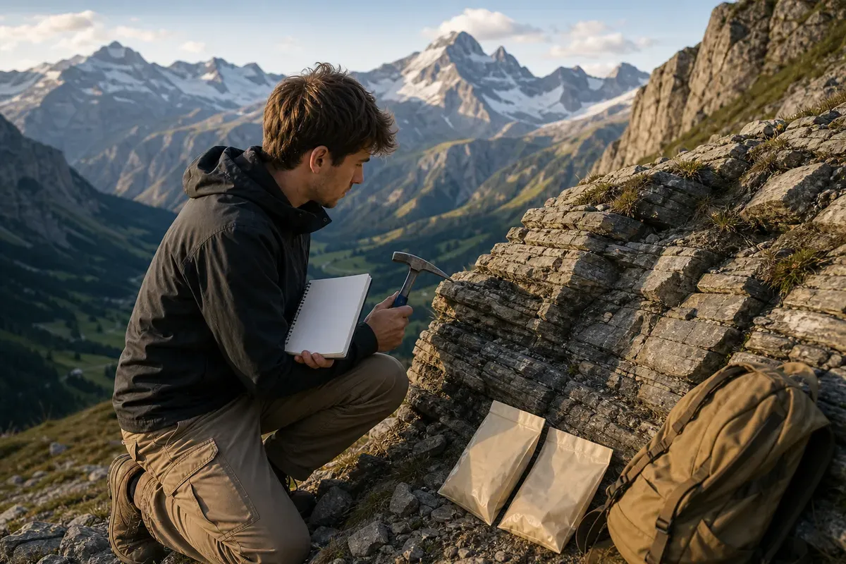 Abschlussarbeit im Bereich Geologie